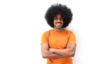 Young Man With Afro