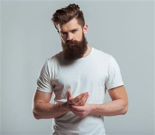 Young Bearded Man