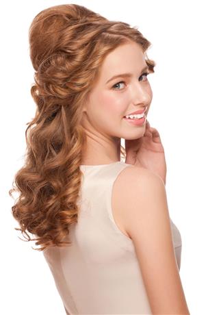 Woman With Beautiful Hairstyle