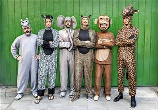 Group Of People With Animal Costumes