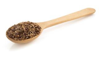 Dried Dill Seeds In Spoon