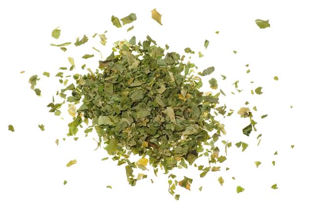 Pile Of Chopped Coriander Leaves
