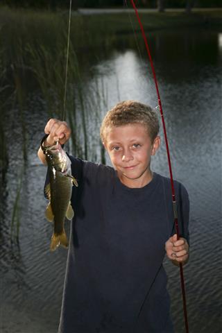 Child With Fish
