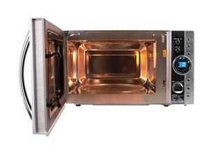 Open Microwave Oven