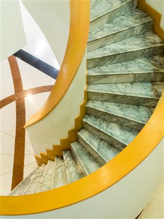 Abstract Spiral Stairs