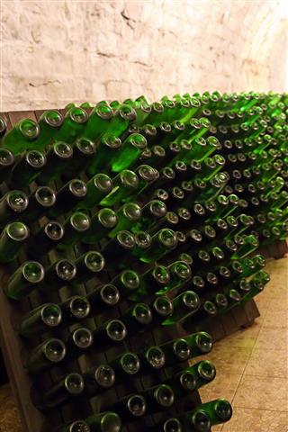 Green Bottles In The Cellar