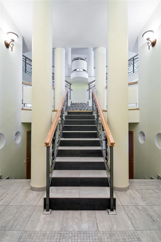 Luxury Hall With Staircase