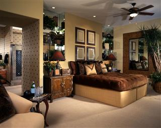 Architectural Image Of Furnished Bedroom