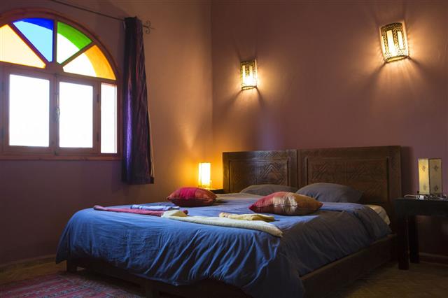 Authentic Moroccan Bedroom In Traditional Home