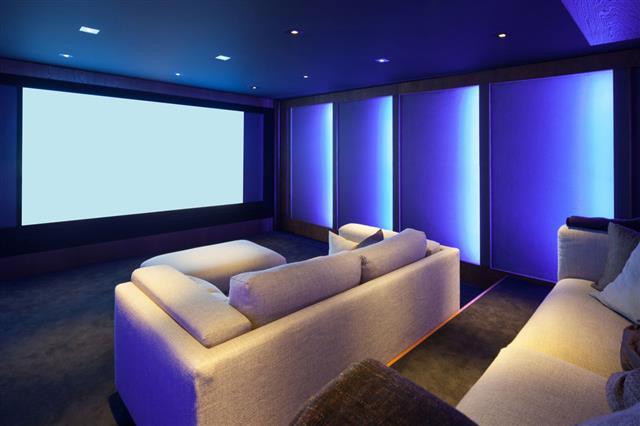 Home Theater Luxury Interior