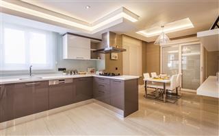 Beautiful Kitchen In New Luxury Home