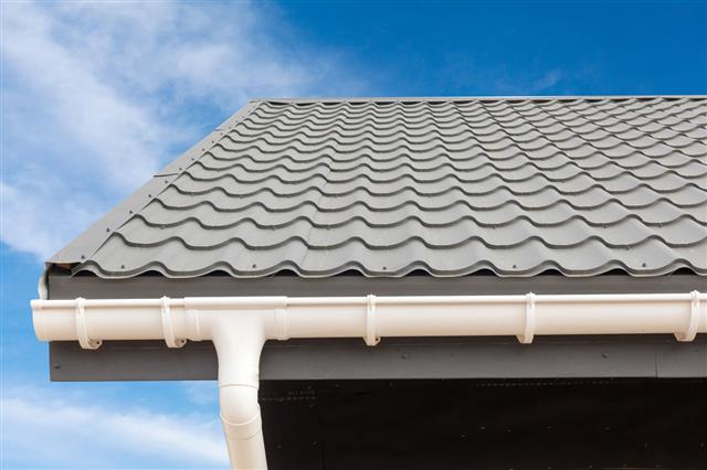 Gray Metal Tile Roof