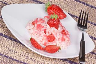 Risotto With Strawberries