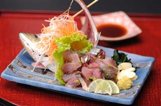 Sashimi Fish Japanese Food Style