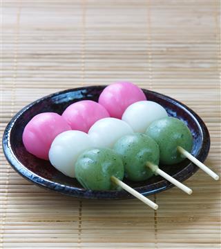 Dango Japanese Dumpling And Sweet