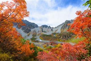 Landscape Of Northern Japan Alps