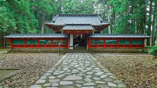 Okariden Temporary Shrine In Nikko Japan