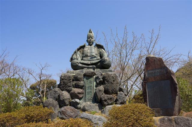 Statue Of Minamoto Yoritomo In Kamakura