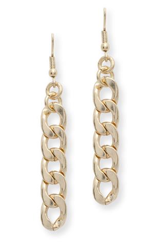 Gold Earrings Chain