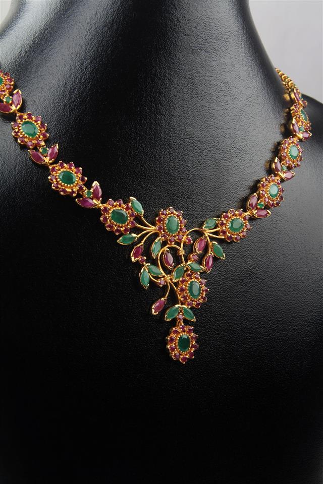 Indian Traditional Gold Necklace