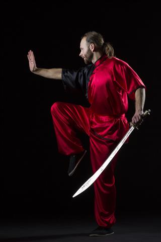 Shaolin Kung Fu Fighting Position