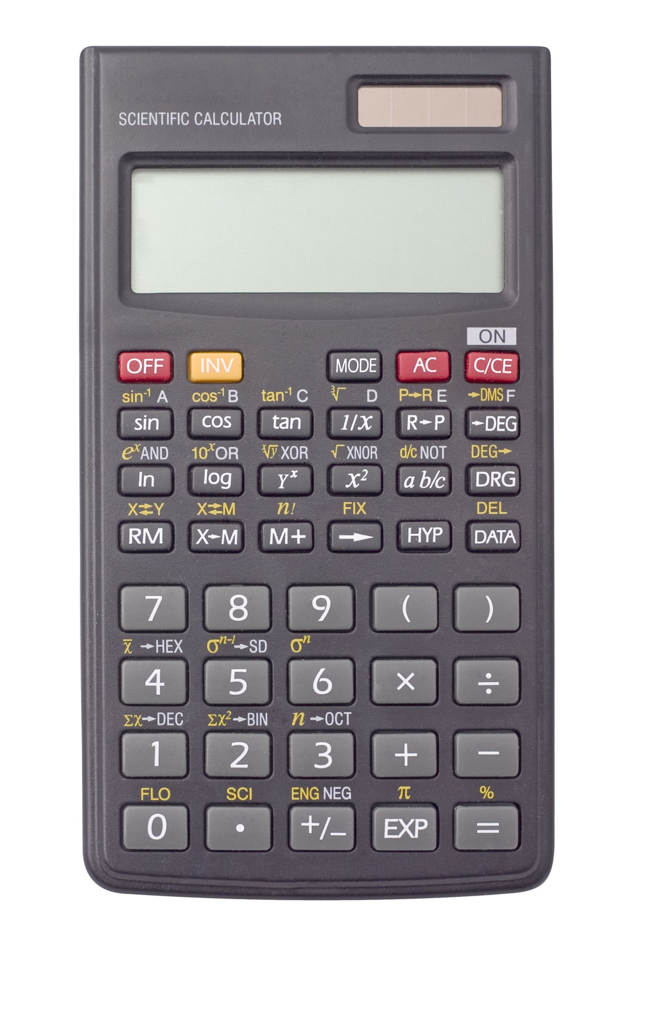 percent button on standard calculator