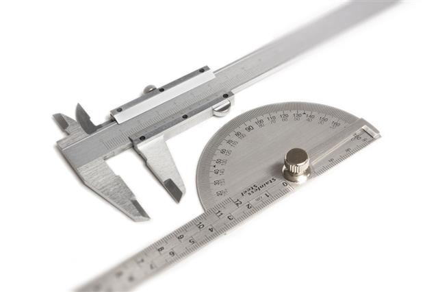 Vernier Calipers And Protractor