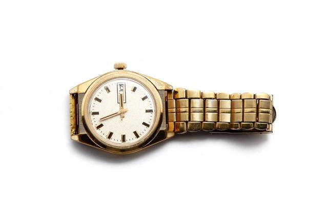 Old Gold Wrist Watch