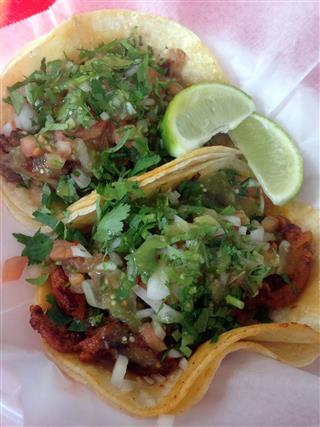 Carnitas And Al Pastor Tacos