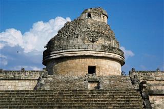 Temple In Chichen Itza Mexico