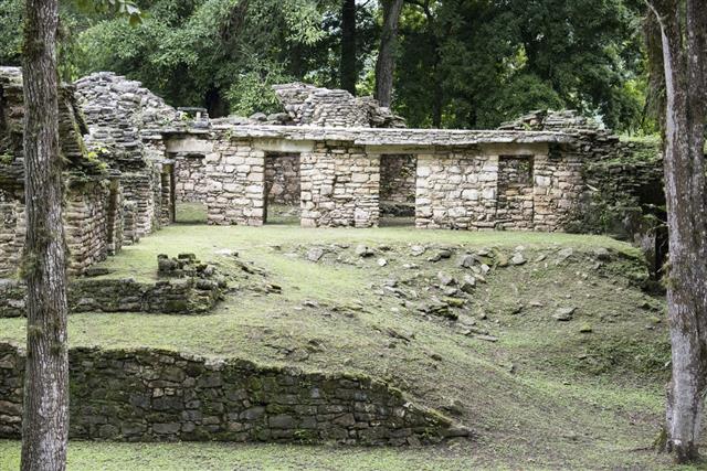 The Archaeological Site Of Yaxchilan