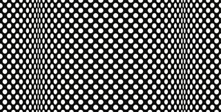 Optical Illusion Dots Seamless Vector