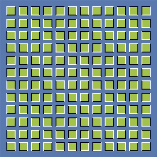 Rolling Squares Moving Wave Motion Effect