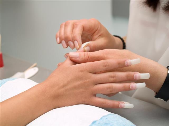Preparing Manicure