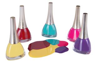 Colorful Nail Polish Bottles