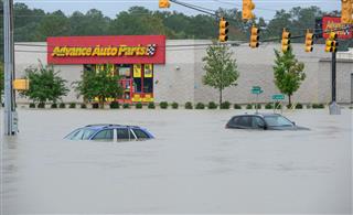 Columbia South Carolina Usa Flood