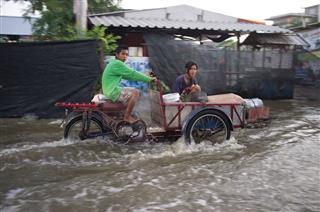 Bangkok Thailand During The Big Floods