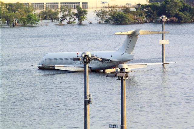 Flooding Airport