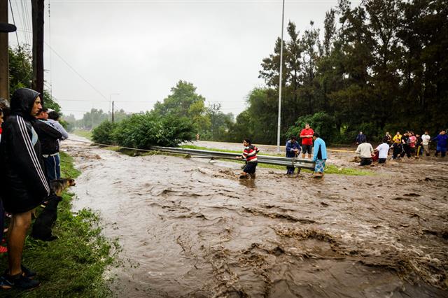 谢拉斯奇卡斯省洪水泛滥