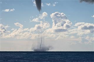 Tornadoes Over The Mediterranean Sea