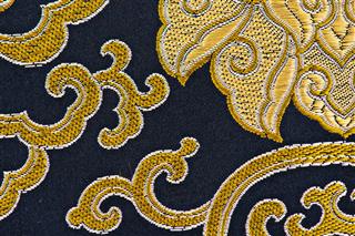 Embroidery Fabric Textile Detail
