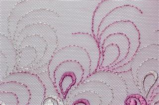Pink And Magenta Lace Texture Material