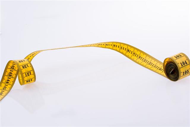 Yellow Color Measuring Tape
