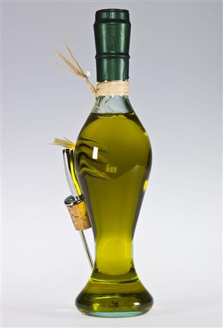 Bottle Of Extra Virgin Olive Oil