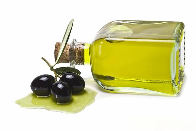Olive Oil And Black Olives