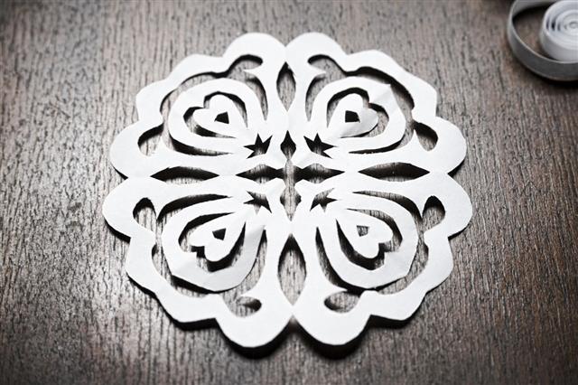 Beautiful Paper Snowflake
