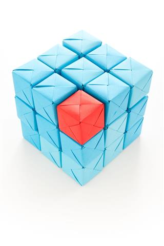 Misplaced Red Cube