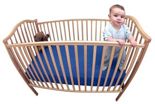 Baby In His Crib