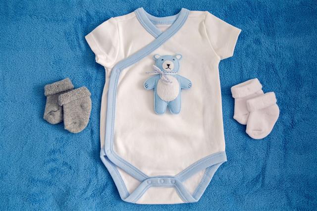 Baby Clothes With Bear On It