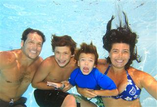 Family Underwater